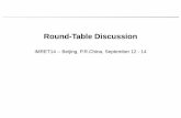 Round-Table Discussion - uni-mainz.de