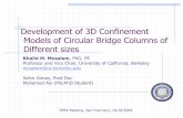 Development of 3D Confinement Models of Circular Bridge ...