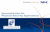 ExpressCluster for Physical Security Applications