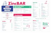 ZincBAR Spirits - Clink Hostels