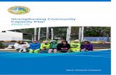 Strengthening Community Capacity Plan 2020-25