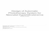 Neonatal Hyperbilirubinemia Phototherapy System for Design