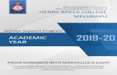 Scholar Support Program ACADEMIC 2019-20 YEAR