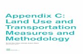 Appendix C: Land Use and Transportation Measures and ...