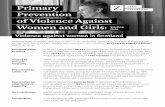 Primary Prevention of Violence Against
