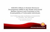 ASEAN’s Efforts in Human Resource Development (HRD) in the ...