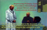 Improving Primary Care Providers’ Knowledge about TB ...