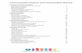 Communicable Diseases and Immunization Manual