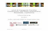 LCLS-II Cryogenic Facility Compressor Vibration Assessment ...