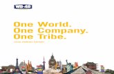 One World. One Company. One Tribe.