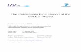 The Publishable Final Report of the UVLED Project