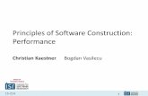 Principles of Software Construction: Performance