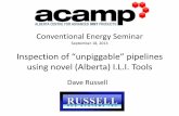 Inspection of “unpiggable pipelines using novel (Alberta ...