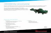 CDX1000 dry vacuum pump