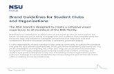 Brand Guidelines for Student Clubs and Organizations