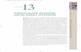 National Income Accounting and the Balance of Payments B