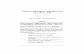 Owners Corporations and Other Acts Amendment Bill