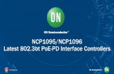 NCP1095/NCP1096 Latest 802.3bt PoE-PD Interface Controllers