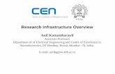Research Infrastructure Overview - CEN