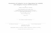 Simulation of Adaptive Array Algorithms for OFDM and ...