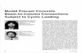 Model Precast Concrete Beam-to-Column Connections Subject ...