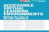 ACCESSIBLE VIRTUAL LEARNING ENVIRONMENTS