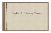 English 11 Literary Terms - lcps.org