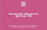 Annual Report - Ministry of Minority Affairs