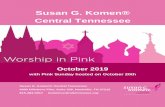 Susan G. Komen® Central Tennessee 2019 Toolkit