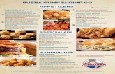 Appetizers - Bubba Gump Shrimp Company