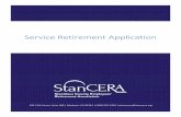 Service Retirement Application