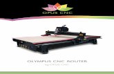 OLYMPUS CNC ROUTER