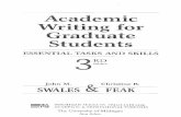 Acadetnic Writing for Graduate Students