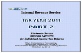 TAX YEAR 2011 HIGHLIGHTS TO THIS REVISION OF RECORD …