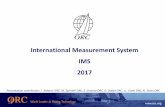 International Measurement System IMS