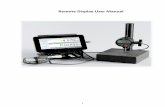 Remote Display User Manual - Dial Indicator