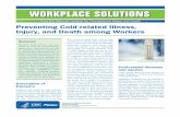 Workplace Solutions: Preventing Cold-related Illness ...
