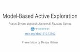 Model-Based Active Exploration Presentation by Danijar ...