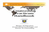 Counselling Practicum Handbook - uleth.ca
