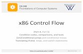 x86 Control Flow - Wellesley College