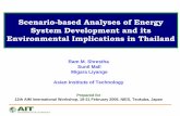 Scenario-based Analyses of Energy System Development and ...