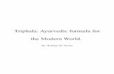Triphala: Ayurvedic formula for the Modern World.