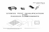 STRESS TEST QUALIFICATION FOR PASSIVE COMPONENTS