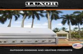 OUTDOOR KITCHEN PRODUCTS - Luxor Grills