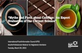 “Myths and Facts about Caffeine: An Expert Evaluation of ...