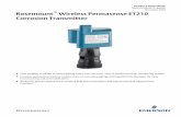 Rosemount Wireless Permasense ET210 Corrosion Transmitter