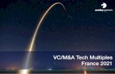 VC/M&A Tech Multiples France 2021