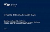 Trauma-Informed Health Care