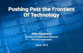 Pushing Past the Frontiers Of Technology - NIST
