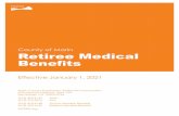 County of Marin Retiree Medical Benefits - MCERA
